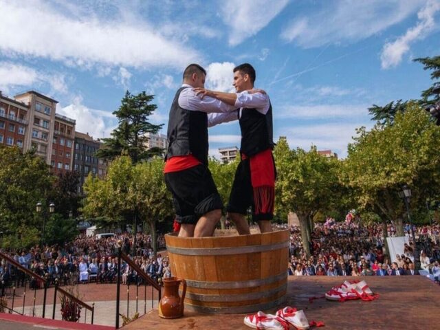 Pisada da uva - Festas de San Mateo - Logroño